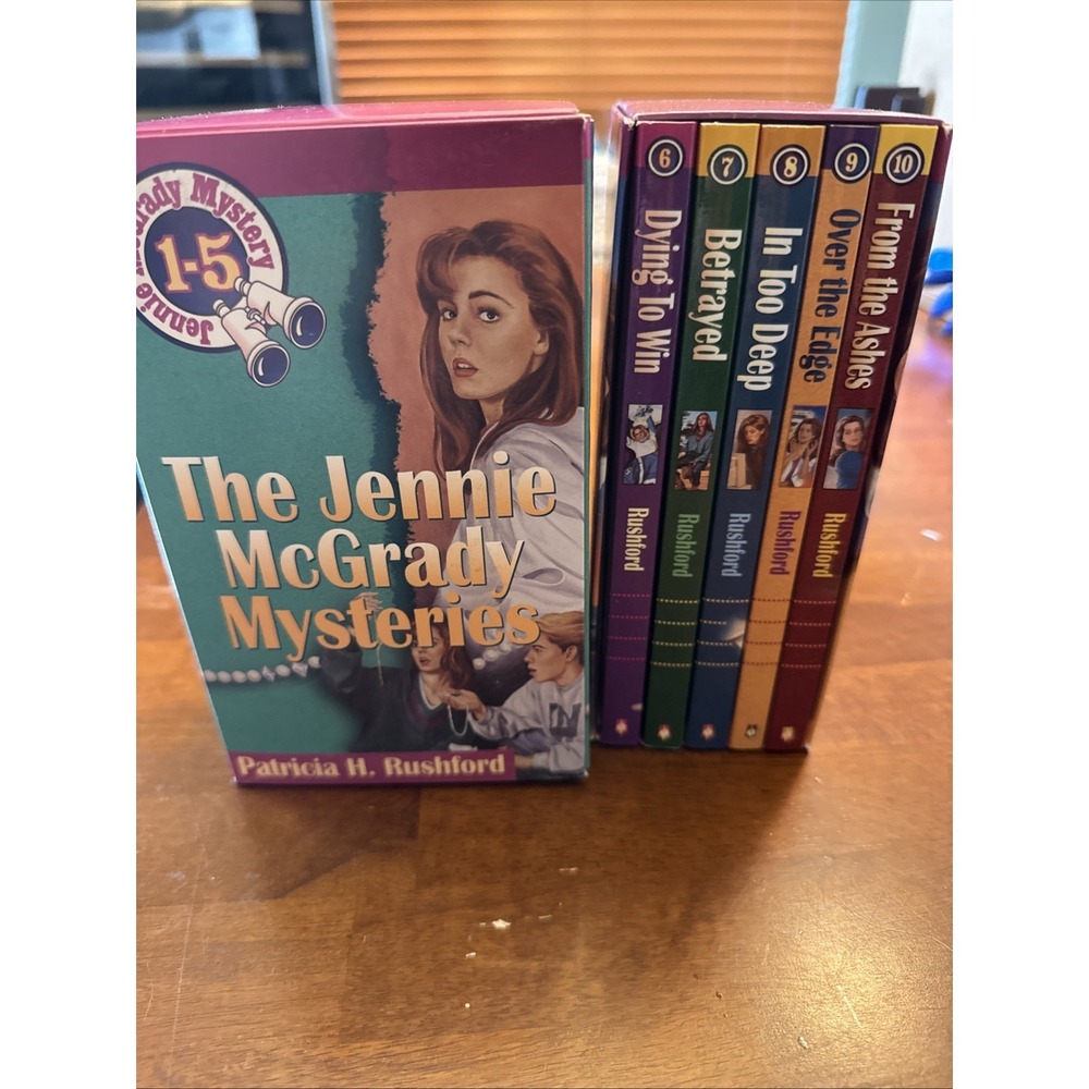 Jennie McGrady Mystery #1-10 by Patricia H. Rushford - Book Lot of 10